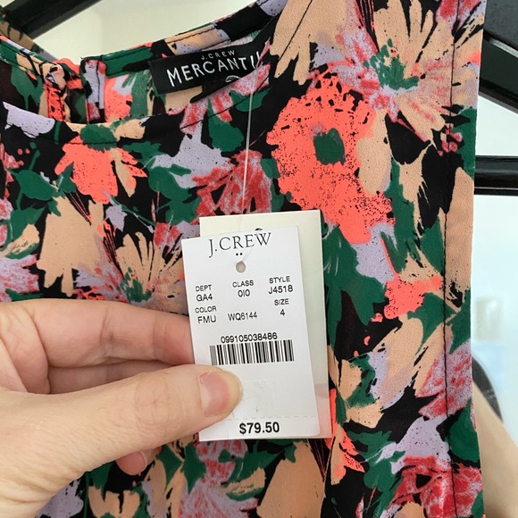 J. Crew Mercantile Floral Midi Dress - Picture 3 of 6